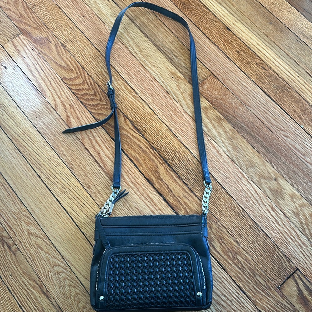 Simply Vera Wang Black Crossbody Bag